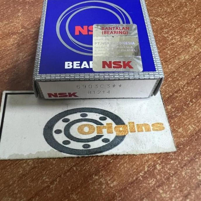 BEARING 6903 NSK JAPAN 6903 C3 ORIGINAL HIGH QUALITY