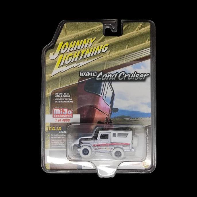 JOHNNY LIGHTNING WHITE LIGHTNING 1980 TOYOTA LAND CRUISER MIJO EXCLUSIVES RG99