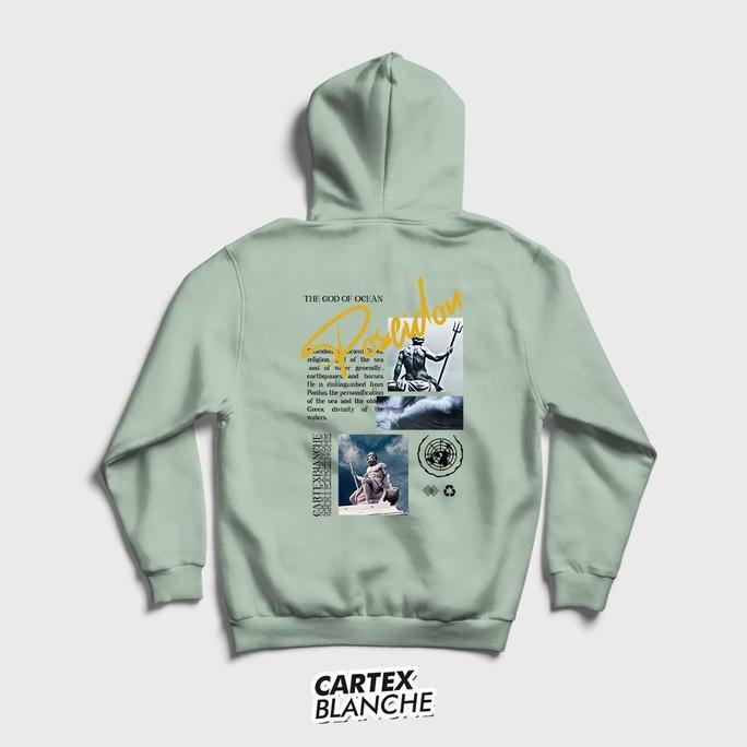 Kell- Cartexblanche Poseidon Hoodie Jumper Sablon Belakang Pria & Nita M - Xxl