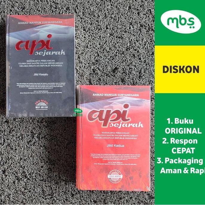 SAND PAKET BUKU API SEJARAH 1 & API SEJARAH 2 - Ahmad Mansur Suryanegara