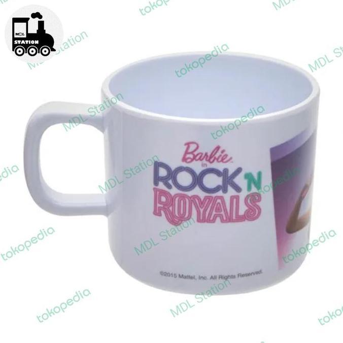ONYX SQUARE MUG MELAMINE 240ML - BARBIE MDLS27