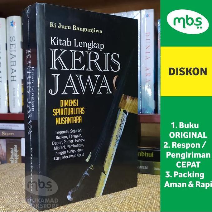 INDA BUKU KITAB LENGKAP KERIS JAWA - Dimensi Spiritualitas Nusantara