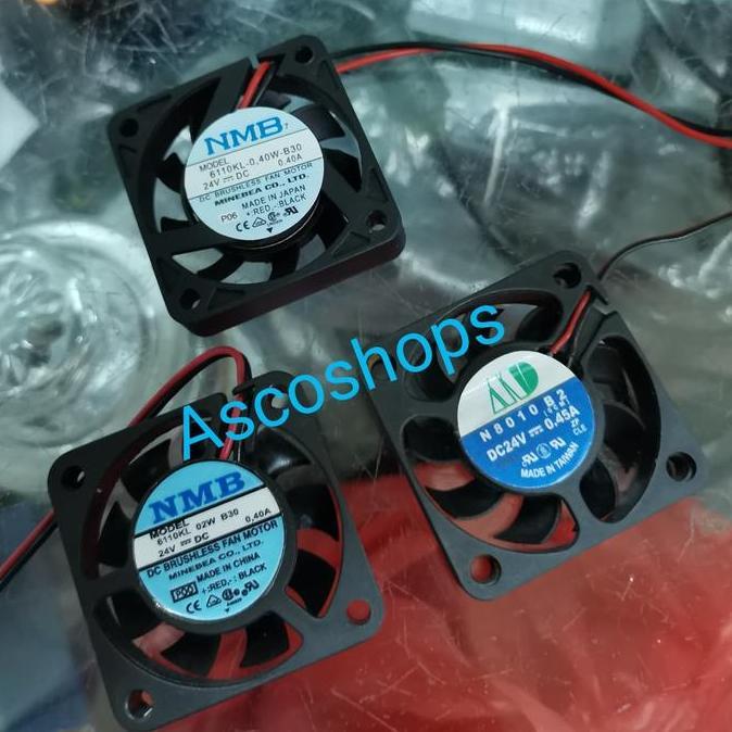 KIPAS 4CM 24V DC TIPIS FAN 4X4 CM 24 V VOLT 4 X 4 CM