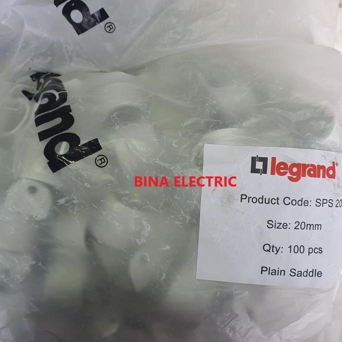 Sezo- Klem Pipa Legrand 20Mm / Clamp Pipa Legrand 20 Mm / Klem Pvc Legrand
