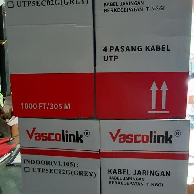Cale- Kabel Lan Vasco Cat 5E Cca / 1 Box (Dus)