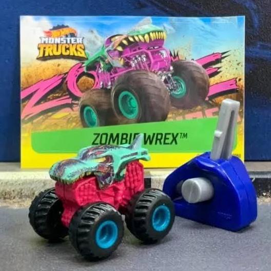 HOT WHEELS MONSTER TRUCKS MINI - ZOMBIE WREX MDLS27