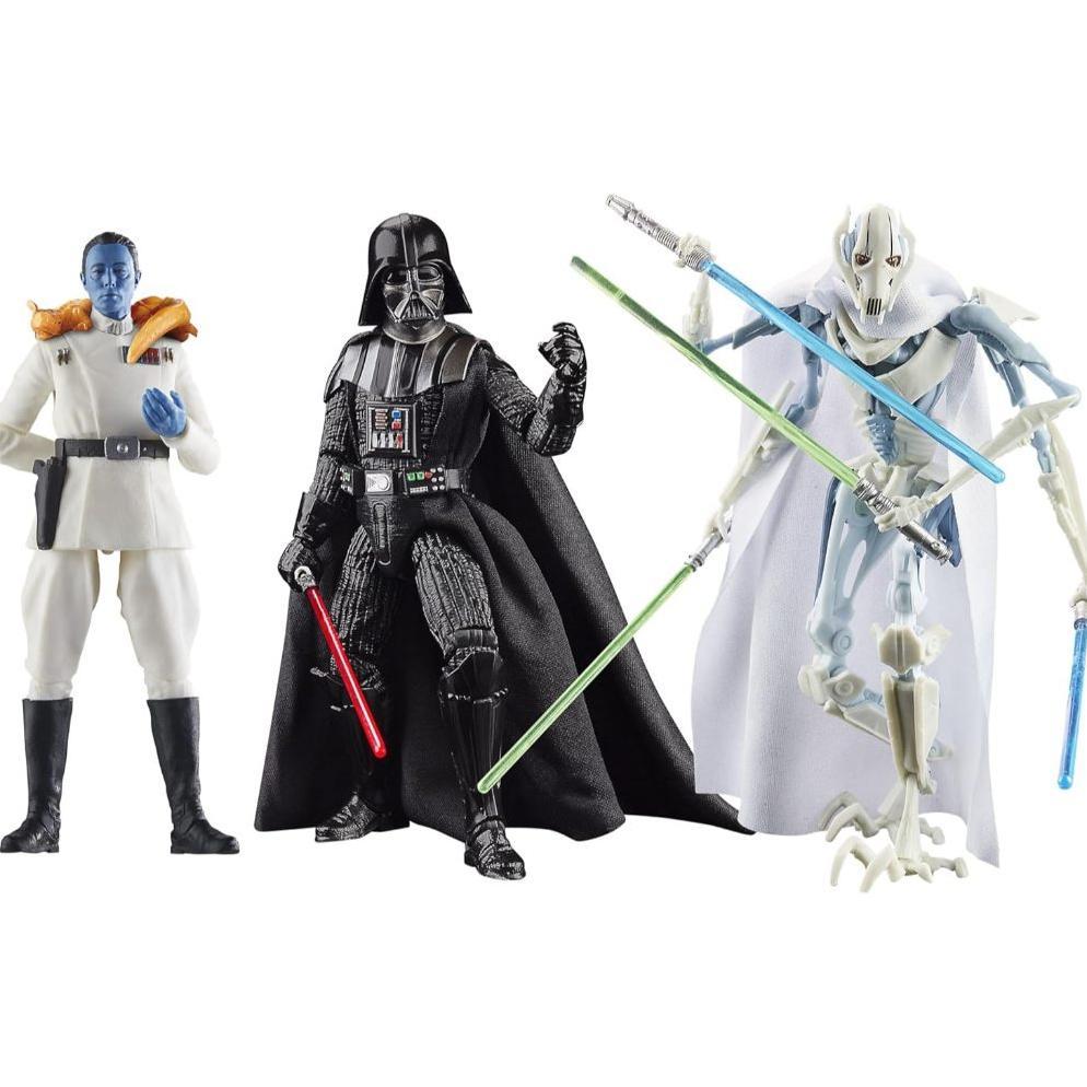 Star Wars Black Series 3-Pack Darth Vader Thrawn Grievous