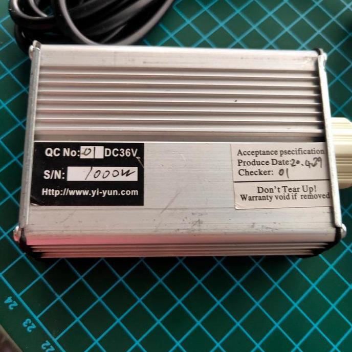 Paket Lengkap Controller Brushed 36V 1000W Throttle Sepeda Listrik