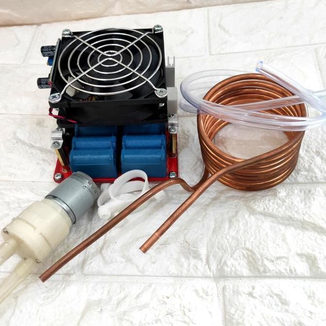 Paket Lengkap Modul Pemanas Induksi Zvs 1000W Induction Heater 1000W