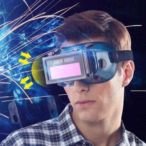 Welding Glasses Kacamata Las Kaca Mata Las Otomatis Helm Las Listrik