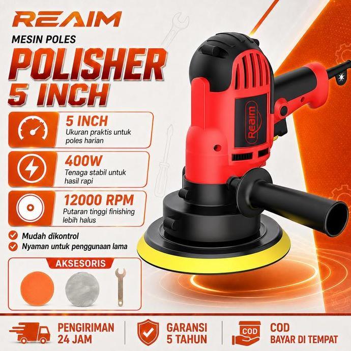 Banivestiwall - Reaim Mesin Polisher Mesin Poles Mobil Alat Poles Mobil Polisher Mobil Mesin Poles L