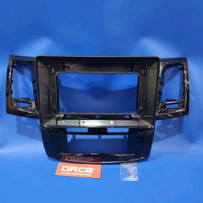 Frame Head Unit Android 10 Inch Mobil Toyota Fortuner 2007-2015 Merek Orca Terbaik