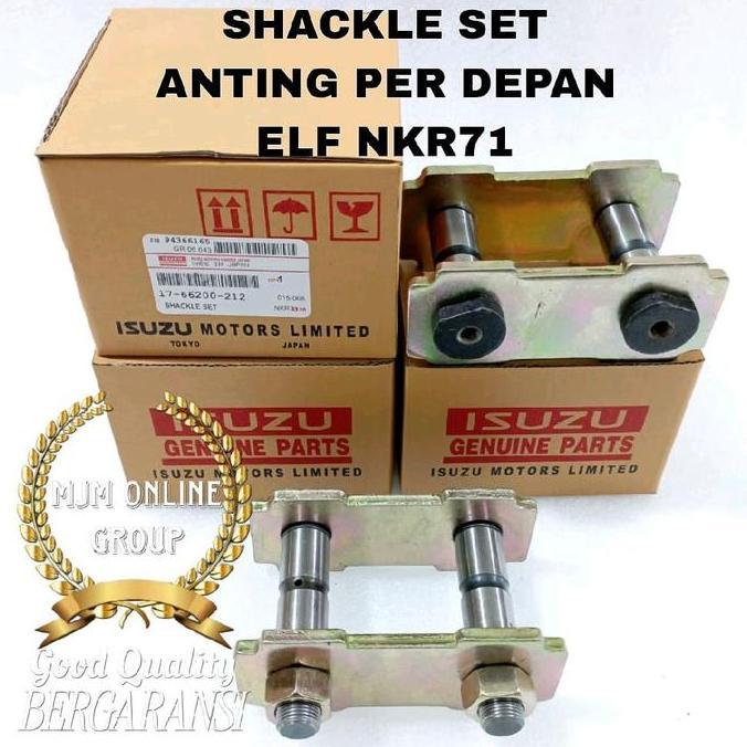 Shackle Sakel Set Anting Per Depan Isuzu Elf Nkr71 Nkr 71