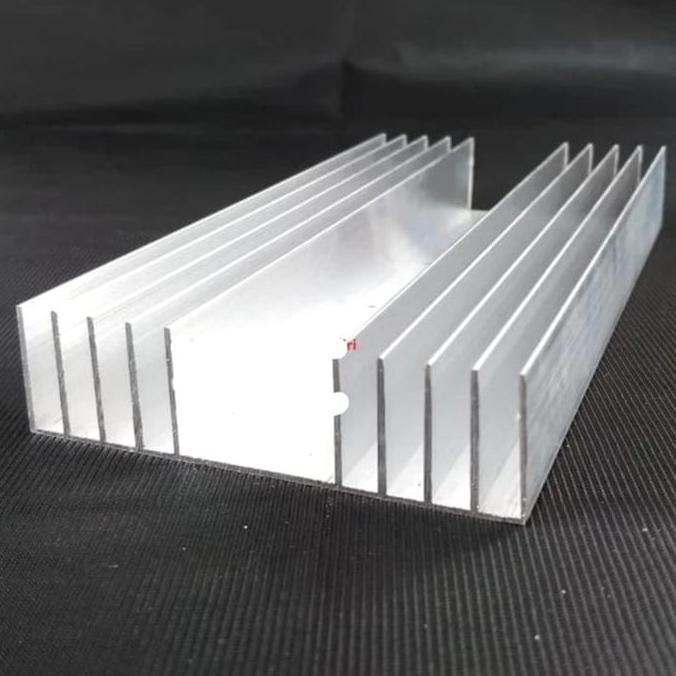 DR225 - Pendingin Power Sanken 5 Sirip 20cm 30cm 40cm Heatsink Aluminium