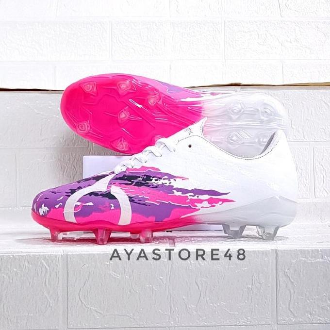 SEPATU BOLA ORTUS CHATALYIST Chimera Putih Pink boots