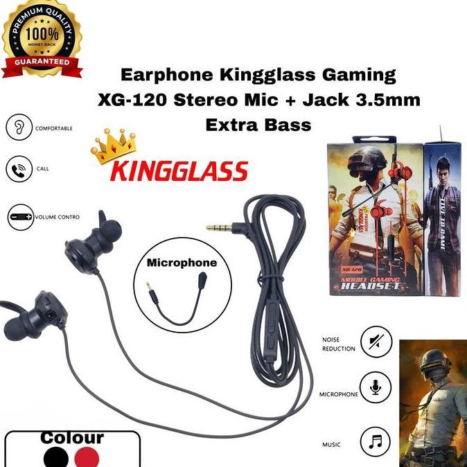 DV373 - new~Handsfree Earphone MOBILE GAMING In Ear XG120 XG121 With mic