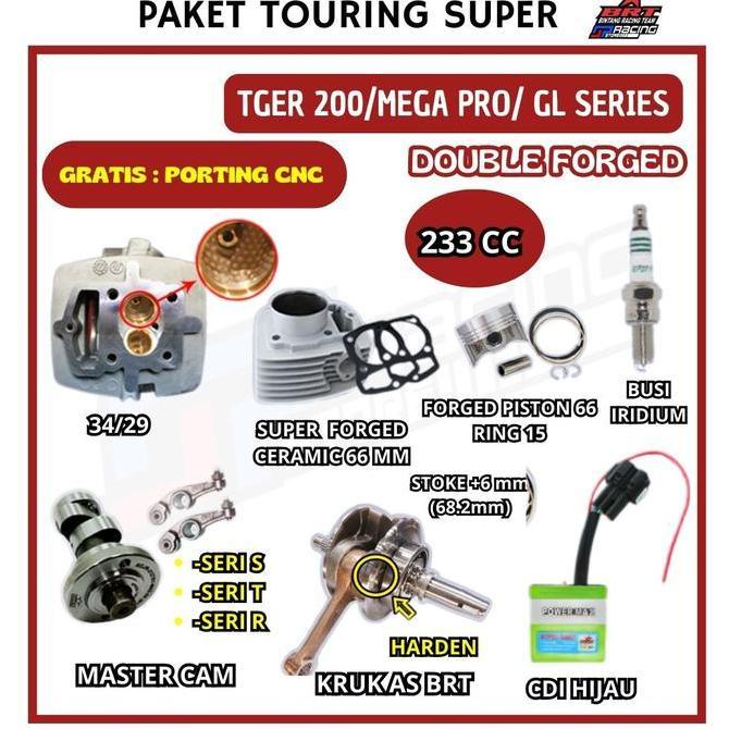 Originial BRT PAKET TOURING 9 TIGER 200