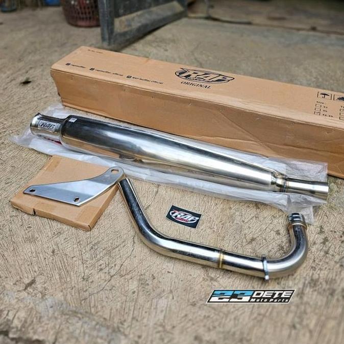 Knalpot corbi plor RAP leher 32.35 & 35