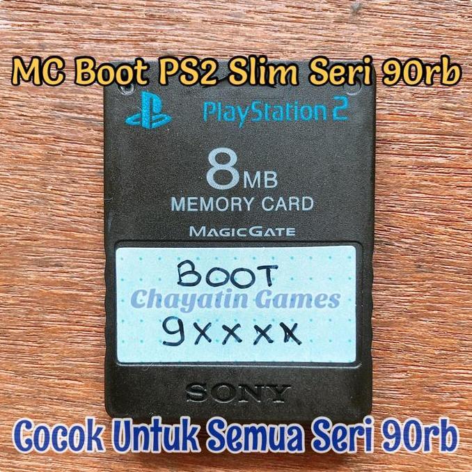 MC Boot 90rb SCPH 9XXXX / Semua Mesin PS2 Slim Tanpa IC Matrix