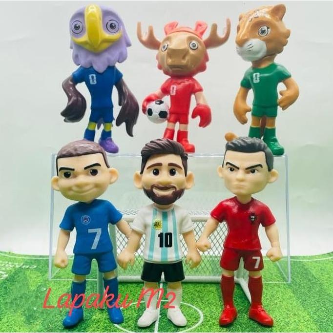 Action Figure World Cup Mascots set 6pcs