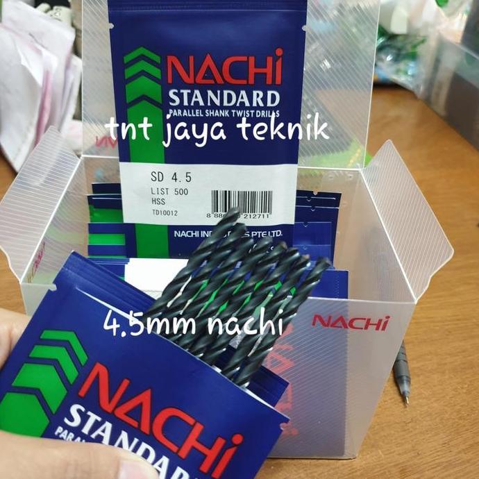 Superkit- Mata Bor Besi Nachi 4.5 Mm / Matabor Besi Nachi 4,5Mm .Nachi