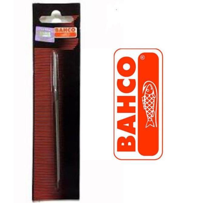 Set- Kikir Gergaji Kayu Segita Bahco 4 Inch 10 Cm Slim Taper Pengasah Asahan Asah