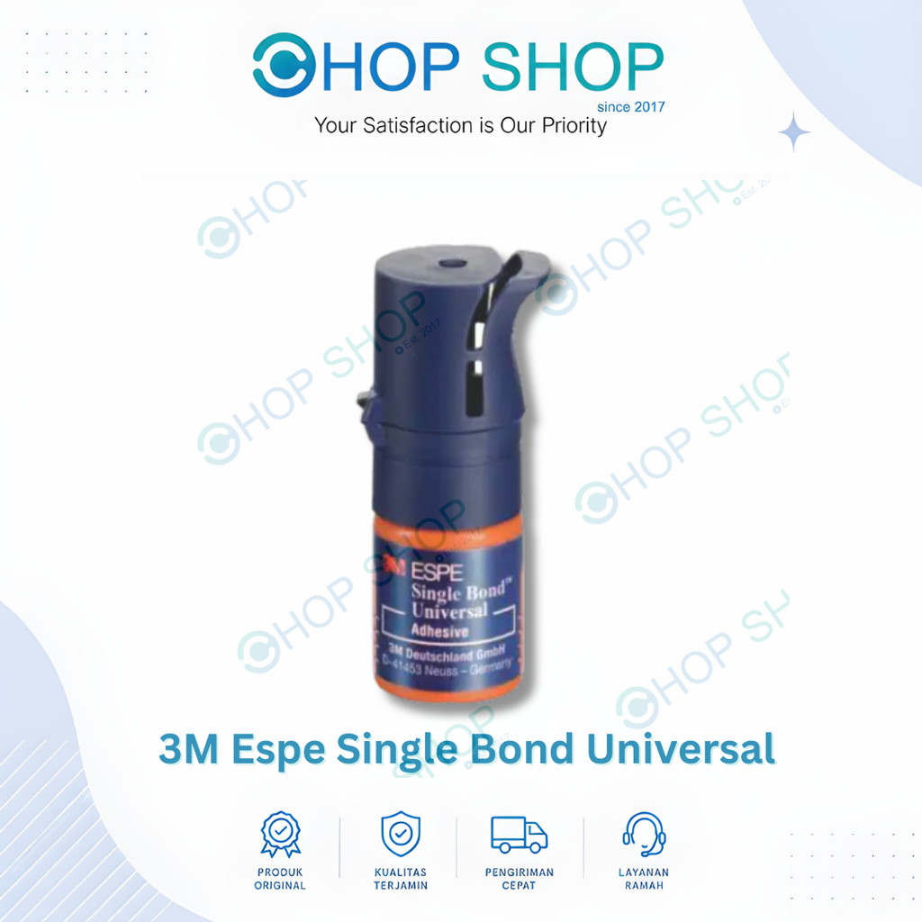 ORIGINAL 3M Single Bond Universal 5 ml - Dental Bonding Universal Adhesive Monomer MDP