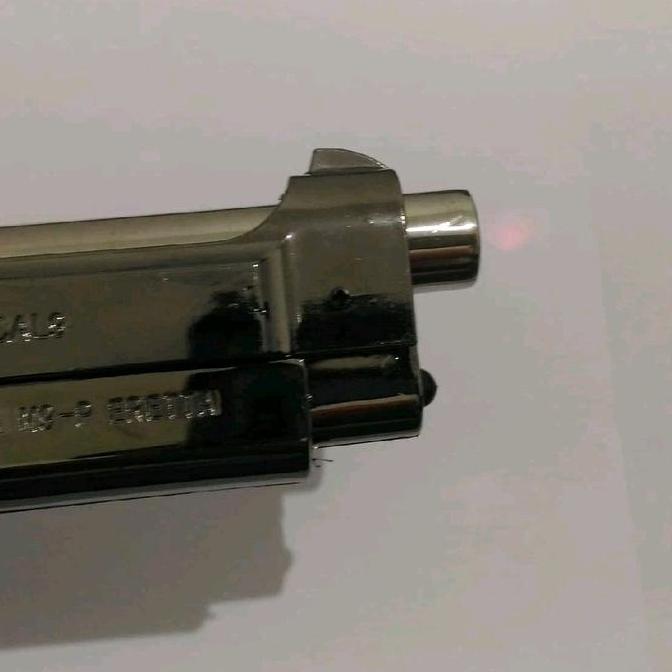 Set- Korek Api Model Pistol Baretta - Bagus -