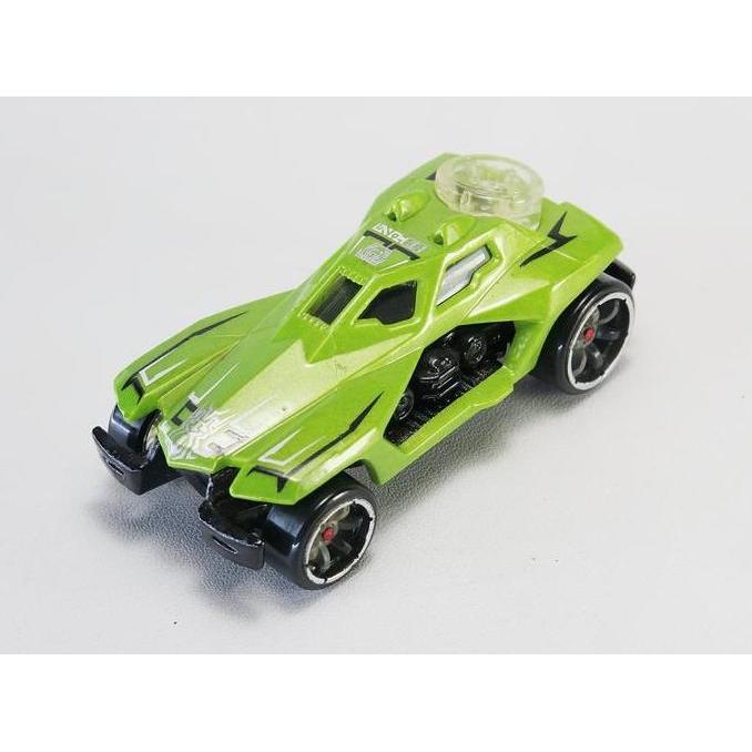 AT99 HOT WHEELS LOOSE ACCELERACERS RD 04 TEAM COLORS - HIJAU