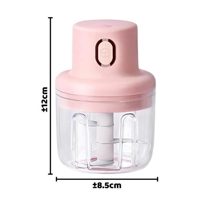 Gas- Mini Chopper Usb Portable Blender Elektrik Penggiling Multifungsi