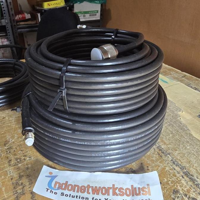 DF330 - Kabel Ekstension Cable Extension Antena YAGI LPDA OMNI TABUNG GRID 15M