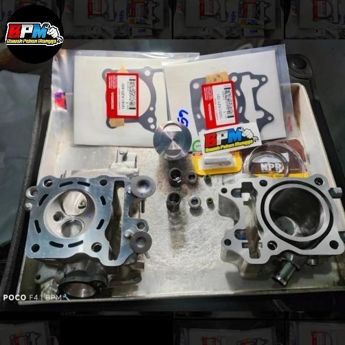 Paket Bore Up 160Cc Vario 125 59Mm Head Vario 150 Porting Bore Up Vario 150 59Mm Porting Polish Bore
