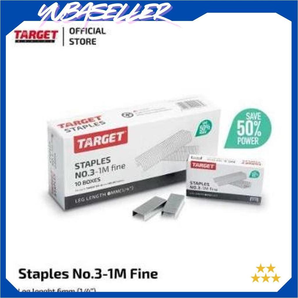 (1 PACK = 10 PCS) ISI STAPLES TARGET NO.3/ ISI STAPLES TARGET BESAR/ ISI STAPLES BESAR TARGET NO.3 U