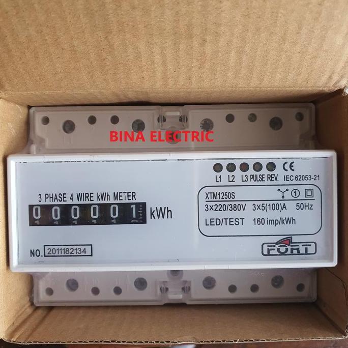 KWH Meter 3 Phase Analog XTM1250S Analog Direct / Kwh Meter 3P Analog