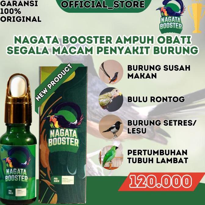 Nagata Booster - Ampuh Atasi Masalah Kesehatan Pada Burung & Mabung