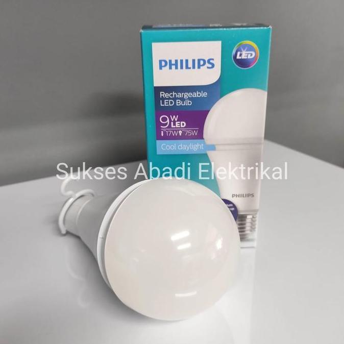 LAMPU LED BULB 9 WATT EMERGENCY PHILIPS 9W
