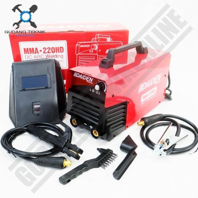 RANMEU (MMA-220HD DAIDEN) Mesin Las MMA 220HD DAIDEN / Inverter Trafo Welding Mesin Las Listrik Trav