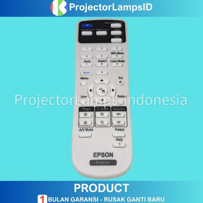DV261 - Remote Remot Projector Proyektor Epson EB-S300 EB-X300 EB-X350 EB-S04 EB-X04 EB-W04 EB-U04 E