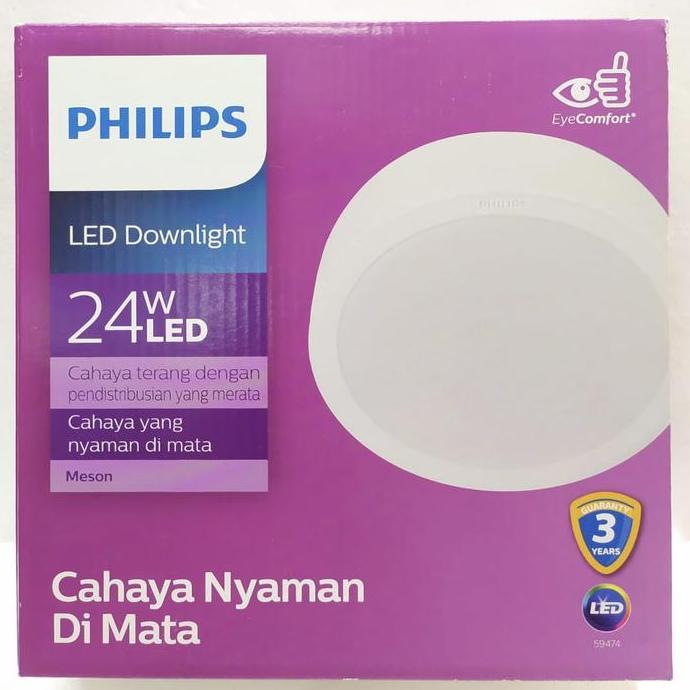 TERBARU - Downlight Meson Philips Led 24 Watt Bulat Outbow