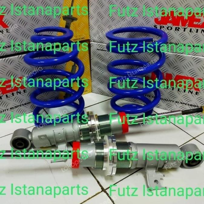 COILOVER SHOCK BREAKER JAMEX ADJUSTABLE INNOVA / REBORN DEPAN ORIGINAL