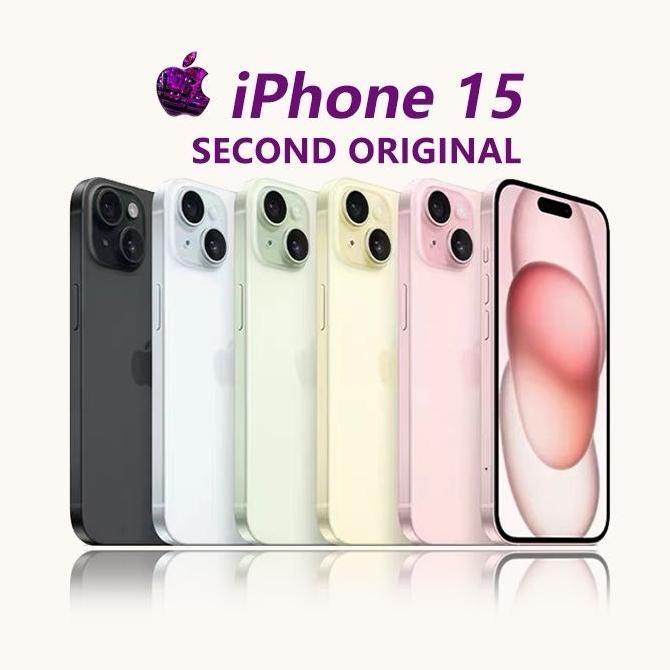 PREMIUM / iPhone 15 Second Original iPhone 15 Bekas FULLSET MULUS