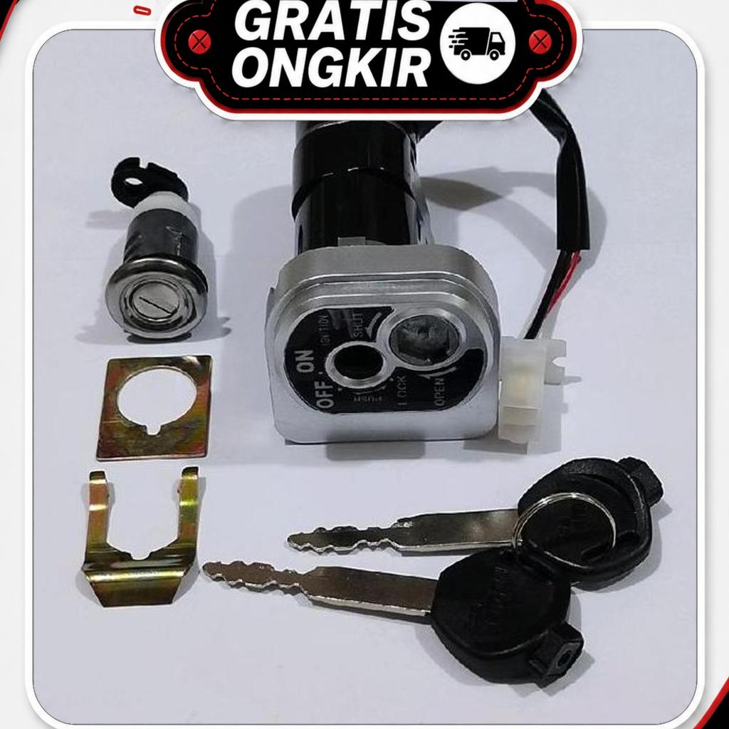 Kunci Kontak Assy Set+Sadel Jok Motor Spacy/Spacy Fi/Spacy Karbu