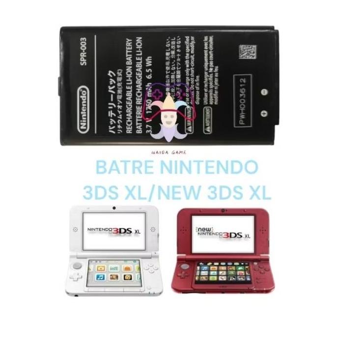 BATRE NINTENDO 3DS XL NEW 3DS XL ORIGINAL BATTERY 3DS XL NEW 3DS XL SP