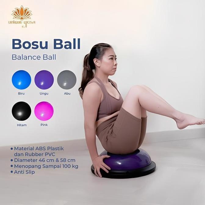 Bosu Balance Ball/Bosu Ball Yoga Gym Ball Balance Step Trainer Fitness SHA
