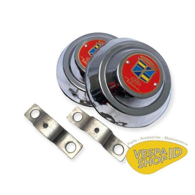 Wheeldop Velg Bakpao Model Ulma Vespa VBB/VNB Stainless Chrome