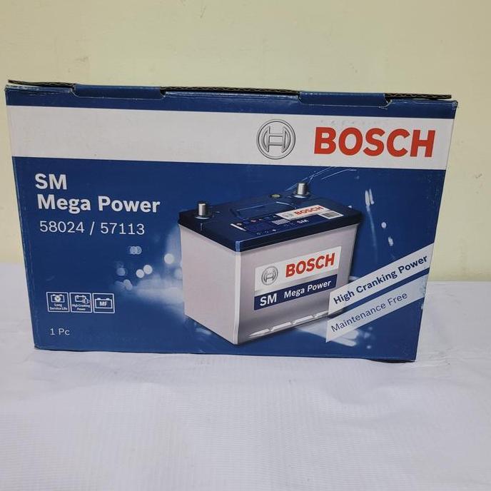 Lgsg - Aki Mobil Toyota Fortuner Vrz Diesel 58024 Bosch Aki Kering Original