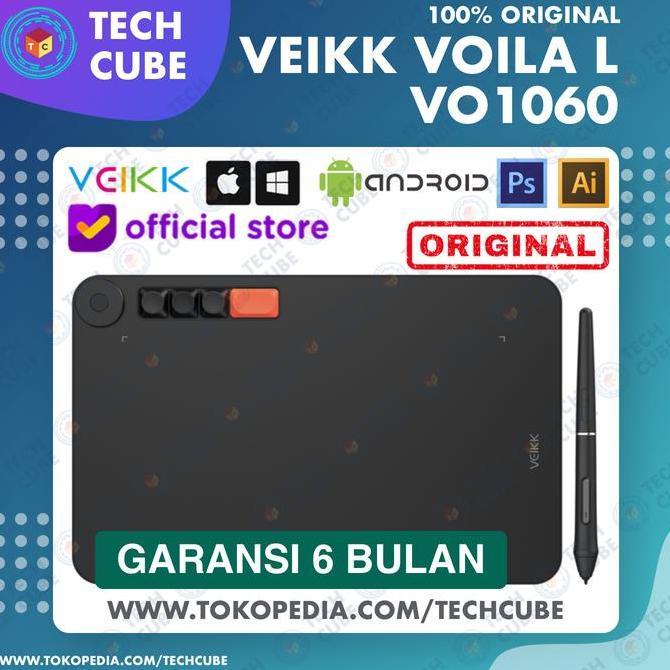 Mely- Veikk Voila L Vo1060 Drawing Pen Tablet Keycaps Alt A30 A50 Vk1060 Pro