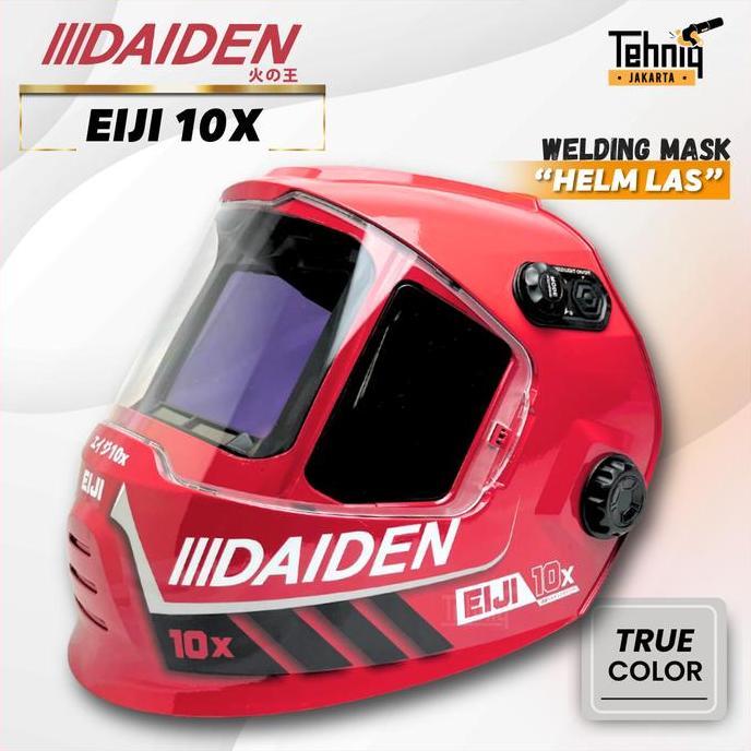 Daiden Eiji 10X Kedok Las Otomatic / Helm Las / Topeng Las Otomatis Eiji 10X Daiden