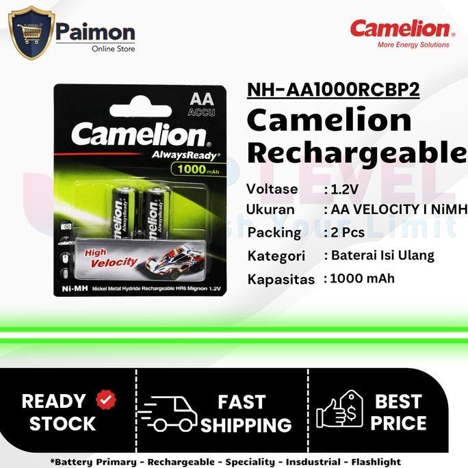Updown- Camelion Velocity Aa 1000 Mah - Baterai Tamiya