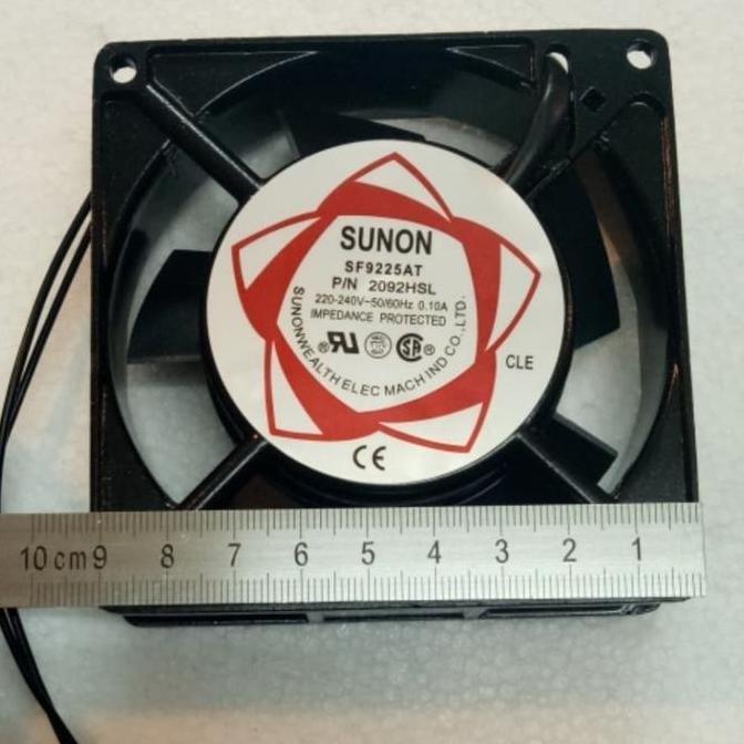 Fan Kipas Ac 220V 9X9 Sunon 9Cm X 9Cm Ready